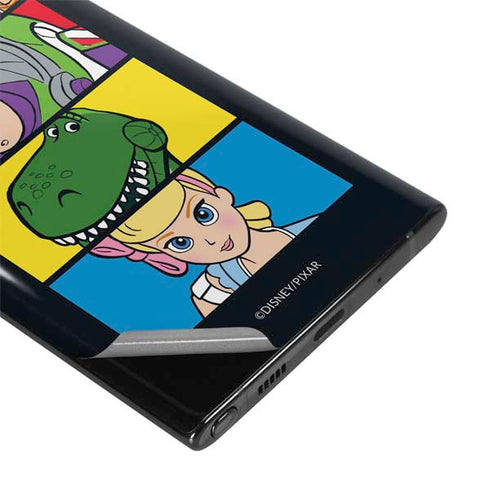 Disney Toy Story Character Grid Galaxy Note 10 Skin